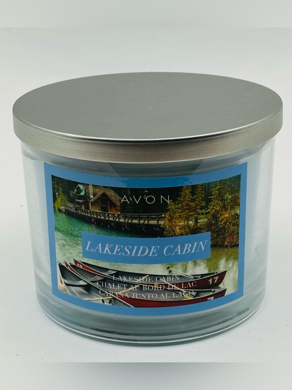 Scented Avon Candle Lake Cabin
